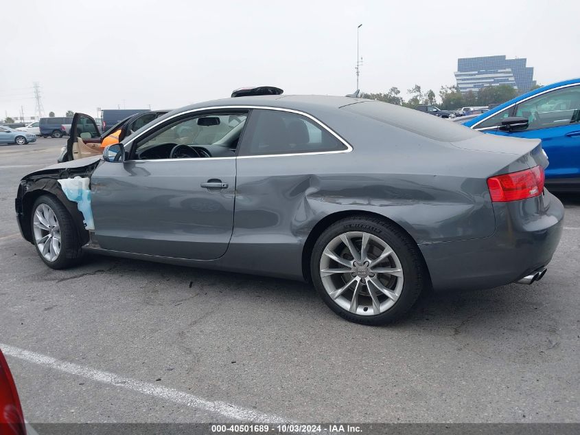 2014 Audi A5 2.0T Premium VIN: WAUCFAFR1EA055370 Lot: 40501689