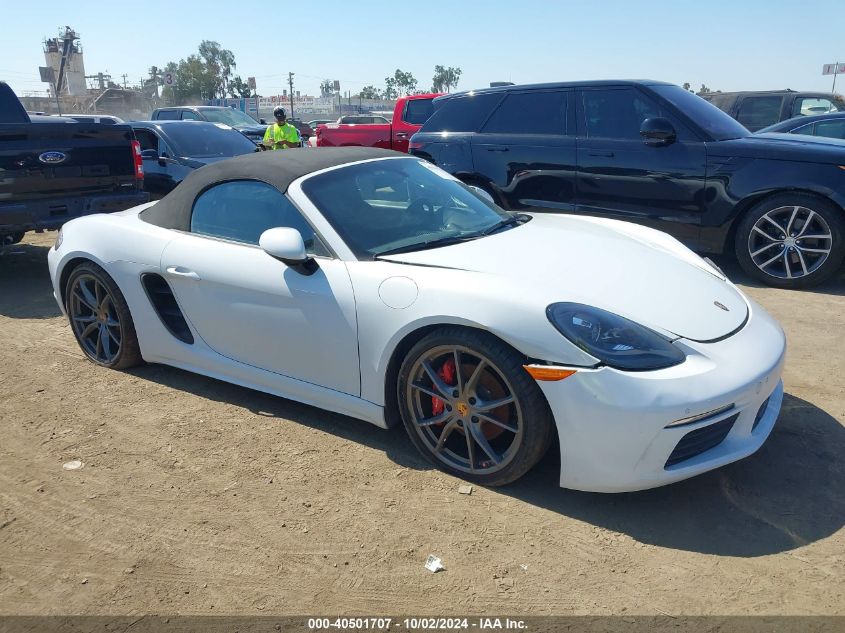 Vin: wp0cb2a81ks228734, lot: 40990409, porsche 718 boxster s 2019 img_1