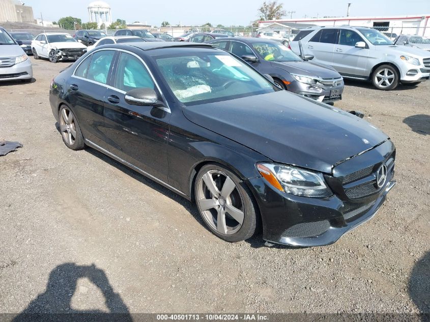 VIN 55SWF4KB1FU080576 2015 Mercedes-Benz C 300, 4Ma... no.1