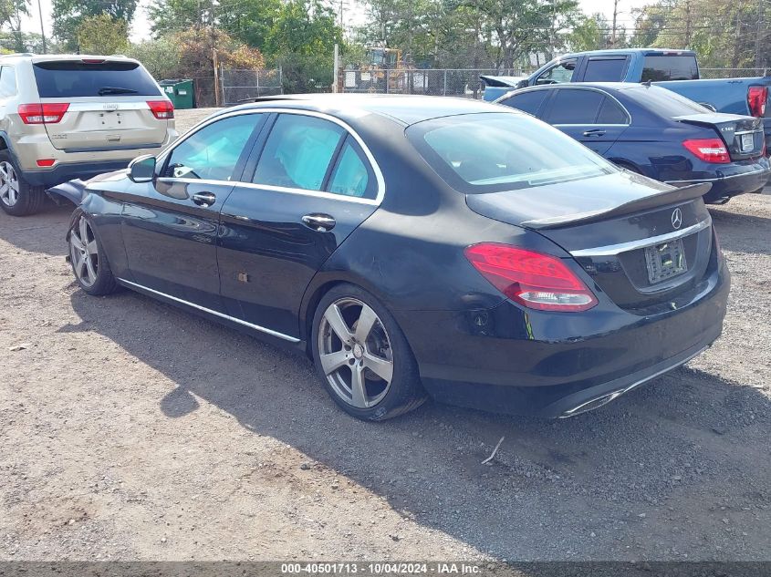 VIN 55SWF4KB1FU080576 2015 Mercedes-Benz C 300, 4Ma... no.3