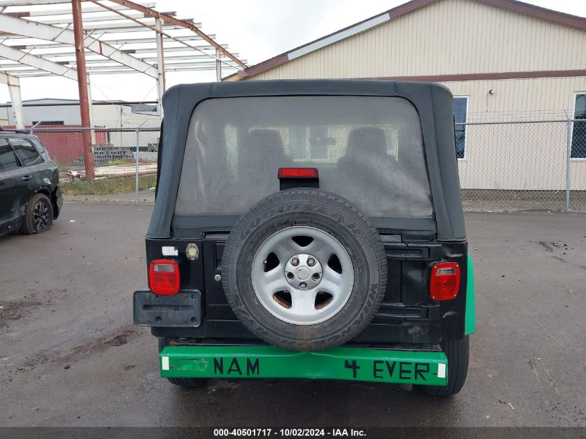 2006 Jeep Wrangler Se VIN: 1J4FA29196P764454 Lot: 40501717