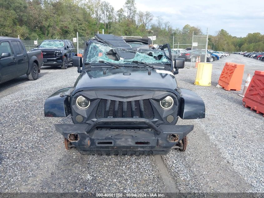 2007 Jeep Wrangler Unlimited Sahara VIN: 1J4GA59197L156268 Lot: 40501750