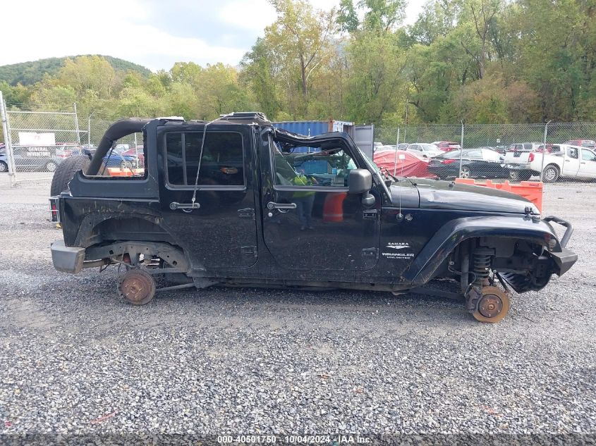 2007 Jeep Wrangler Unlimited Sahara VIN: 1J4GA59197L156268 Lot: 40501750