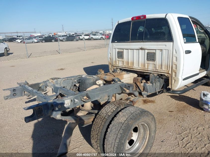 2007 Dodge Ram 3500 Slt/Sport VIN: 3D7MX48AX7G801158 Lot: 40501757