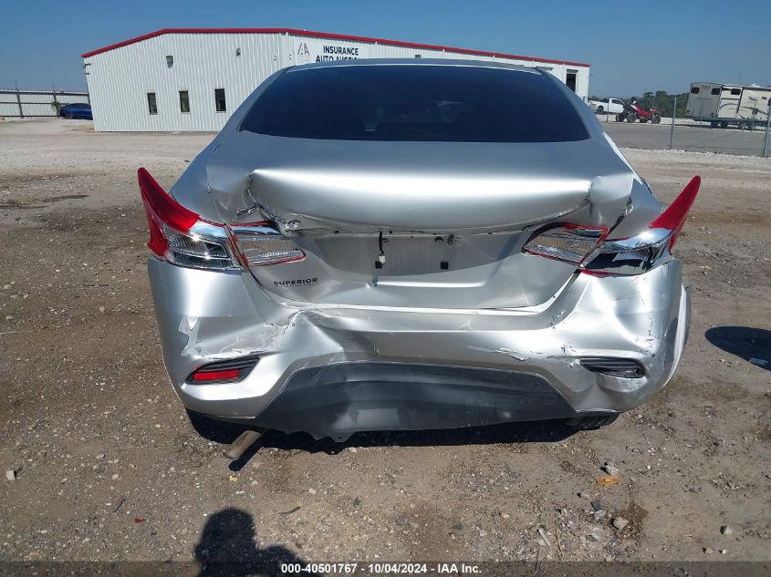 2017 Nissan Sentra S VIN: 3N1AB7AP5HY283261 Lot: 40501767