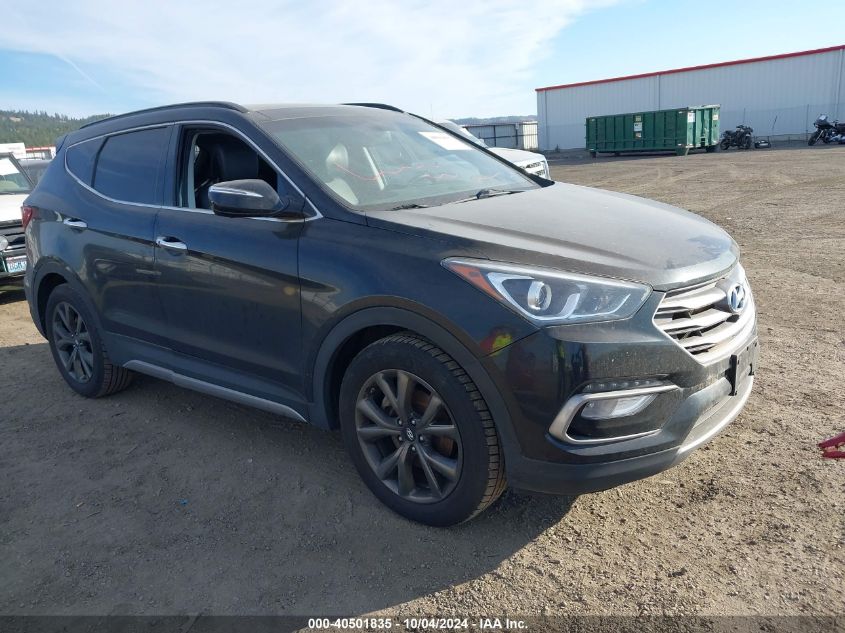VIN 5NMZWDLA2HH040528 2017 HYUNDAI SANTA FE SPORT 2.0T ULTIMATE