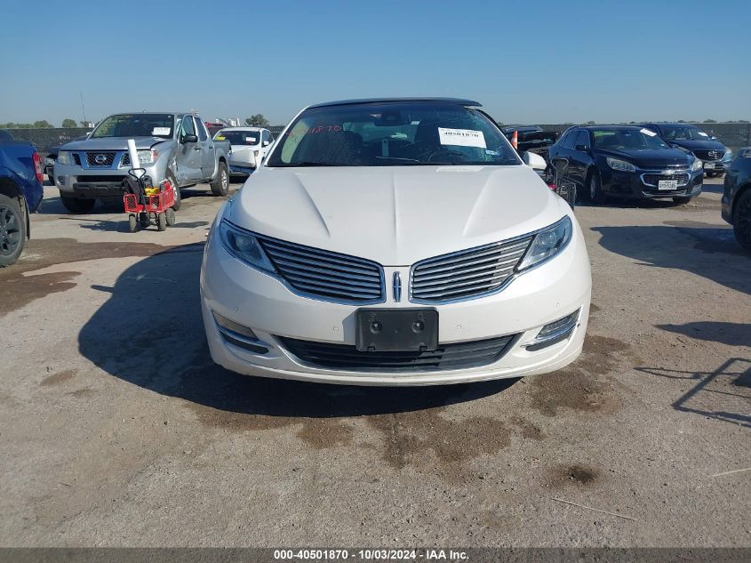 2014 Lincoln Mkz VIN: 3LN6L2G95ER835256 Lot: 40501870