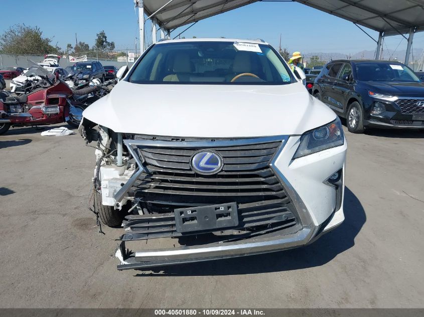 2017 Lexus Rx 450H F Sport VIN: 2T2BGMCA5HC009113 Lot: 40501880