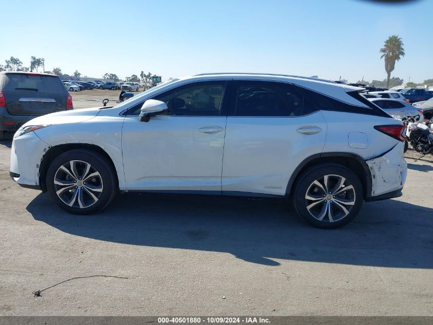 2017 Lexus Rx 450H F Sport VIN: 2T2BGMCA5HC009113 Lot: 40501880