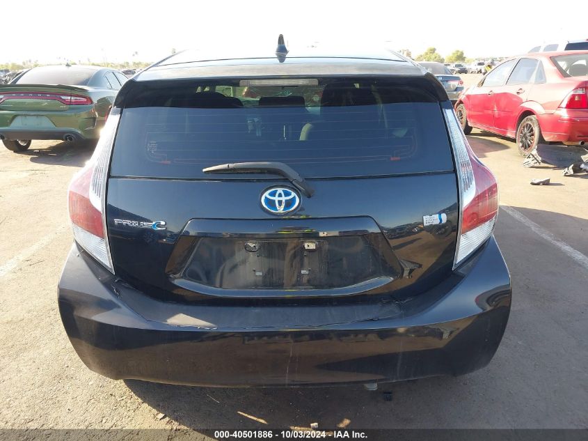 JTDKDTB37G1124390 2016 Toyota Prius C Three