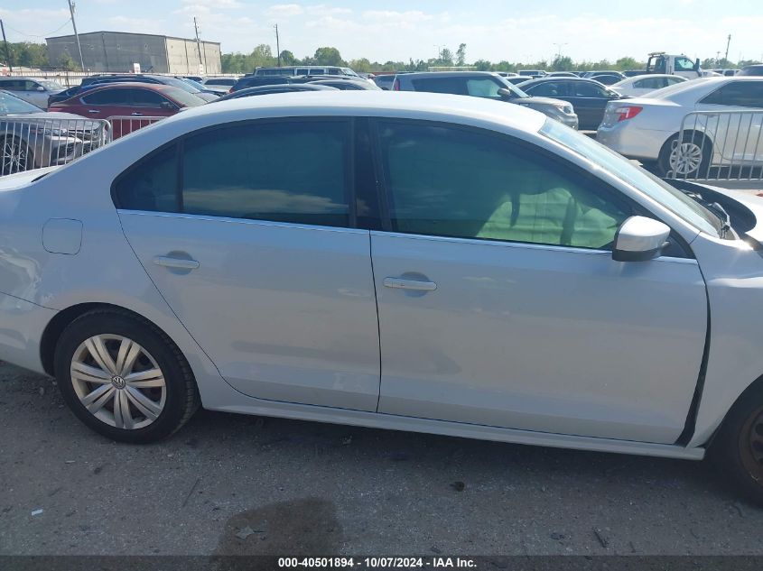 2017 Volkswagen Jetta 1.4T S VIN: 3VW2B7AJ7HM397702 Lot: 40501894