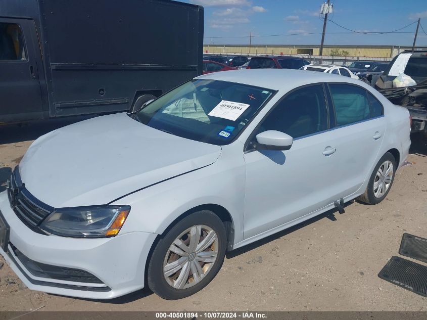 2017 VOLKSWAGEN JETTA 1.4T S - 3VW2B7AJ7HM397702