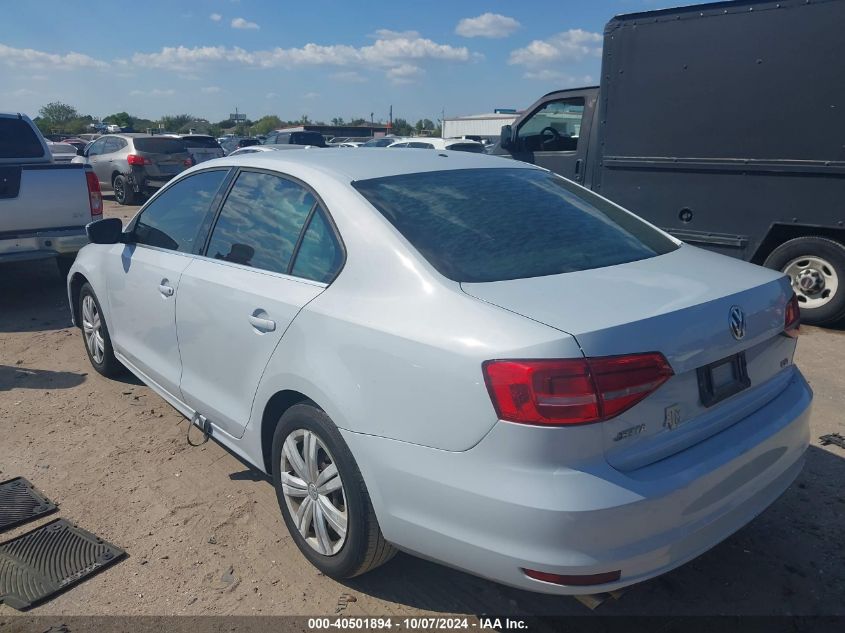 2017 VOLKSWAGEN JETTA 1.4T S - 3VW2B7AJ7HM397702