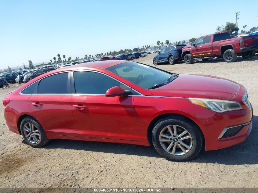 5NPE24AF9HH530749 2017 Hyundai Sonata Se