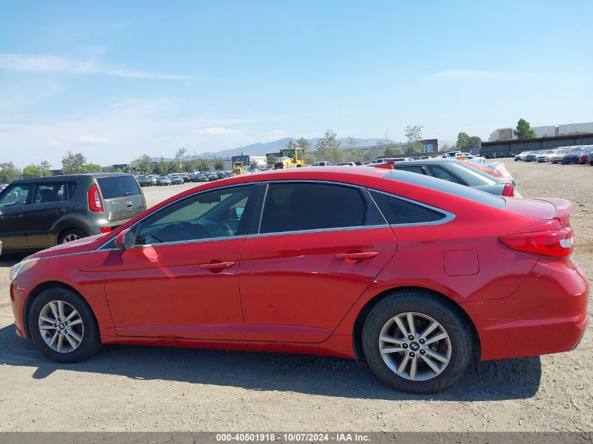 5NPE24AF9HH530749 2017 Hyundai Sonata Se