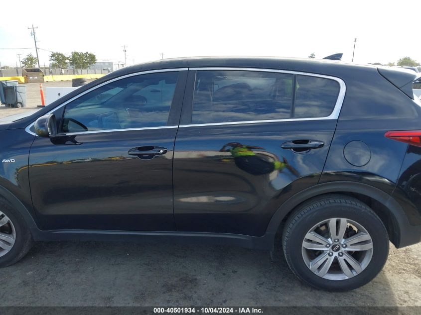 2017 Kia Sportage Lx VIN: KNDPMCAC5H7123812 Lot: 40501934