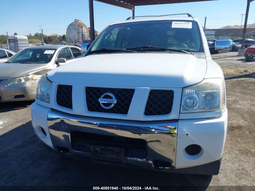 5N1AA08BX5N717972 2005 Nissan Armada Se