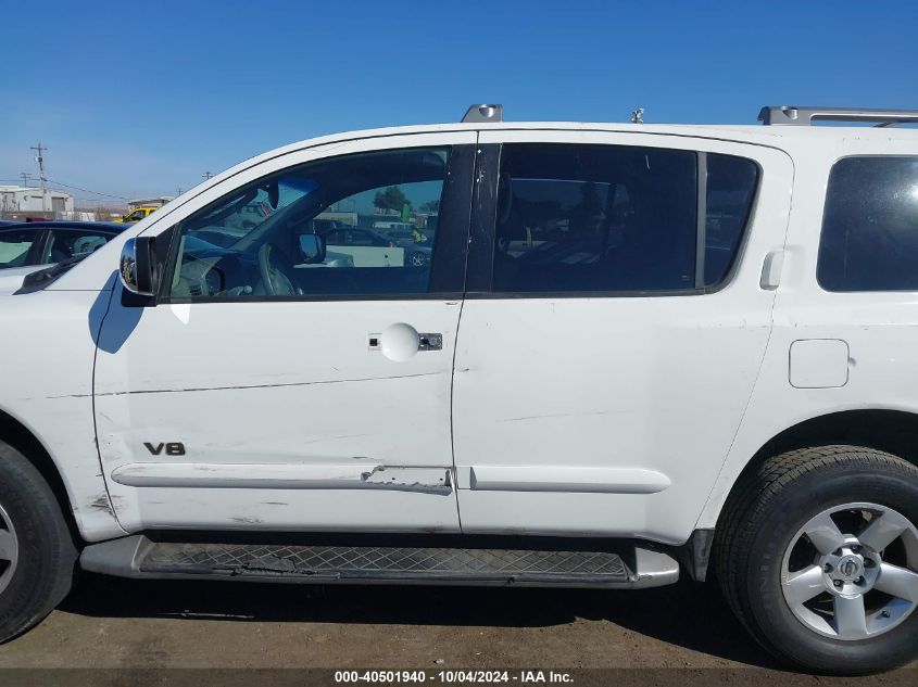 5N1AA08BX5N717972 2005 Nissan Armada Se