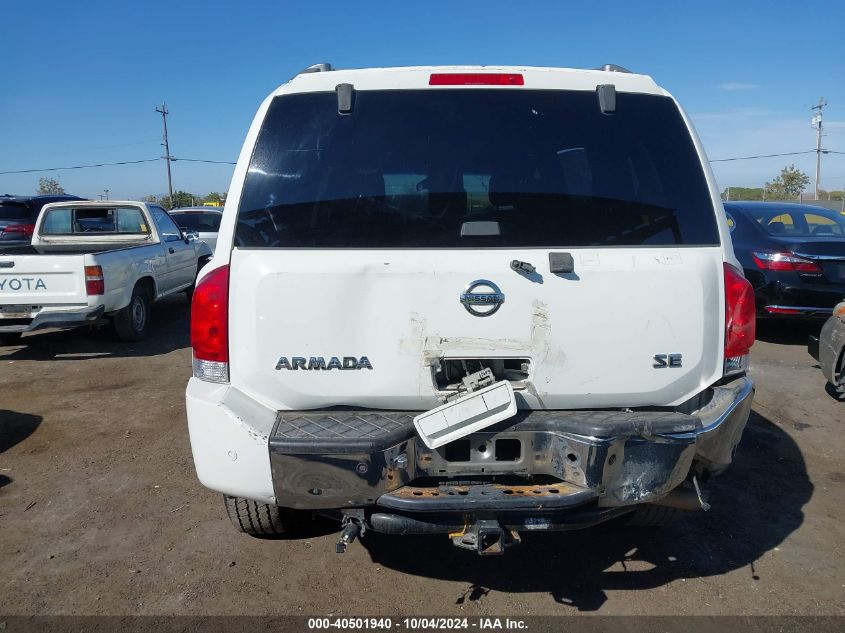 5N1AA08BX5N717972 2005 Nissan Armada Se