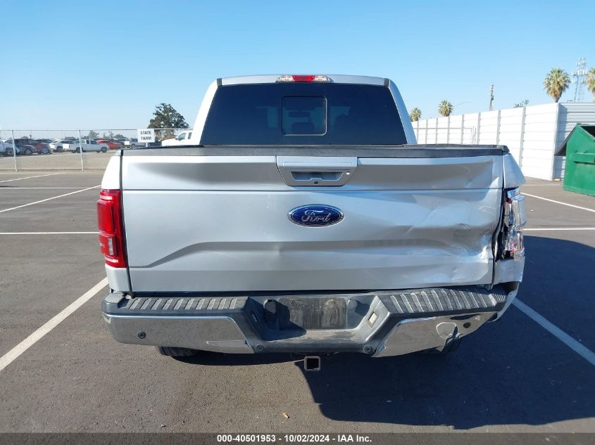 2016 Ford F-150 Lariat VIN: 1FTEW1EGXGKD11451 Lot: 40501953