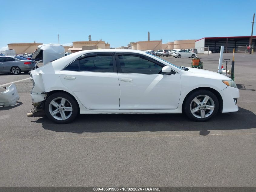 2014 Toyota Camry Se VIN: 4T1BF1FK7EU382478 Lot: 40501965