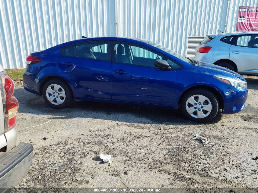 2017 Kia Forte Lx VIN: 3KPFK4A71HE042025 Lot: 40501968