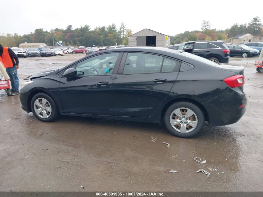 2017 Chevrolet Cruze Ls Auto VIN: 1G1BC5SM6H7195353 Lot: 40501985