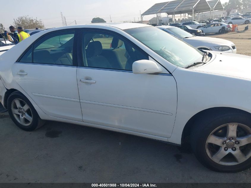 2003 Toyota Camry Se VIN: JTDBE32K530233290 Lot: 40501988