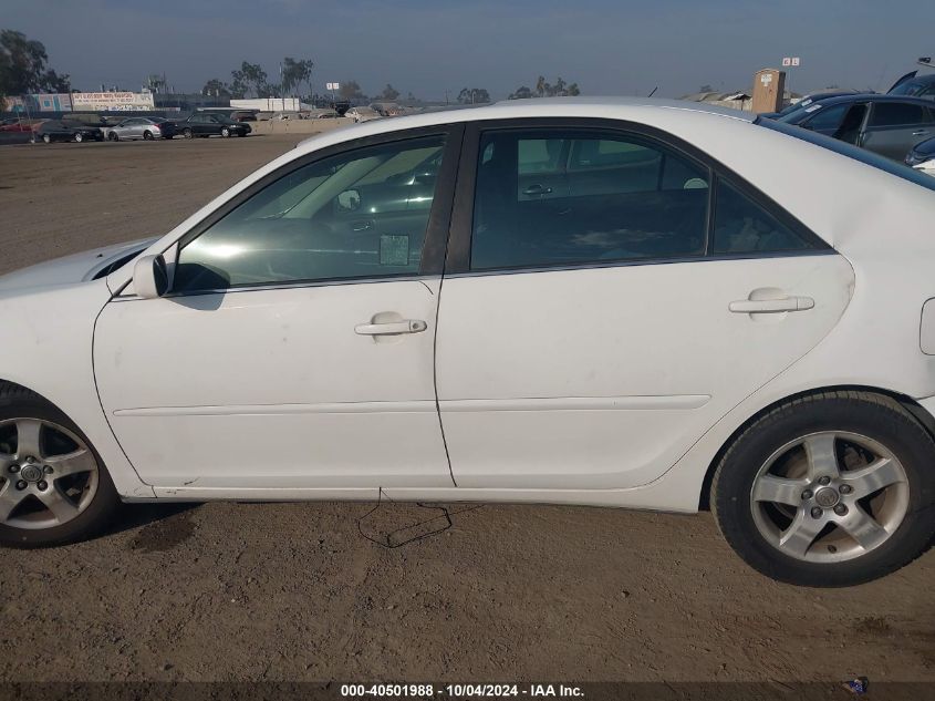 2003 Toyota Camry Se VIN: JTDBE32K530233290 Lot: 40501988