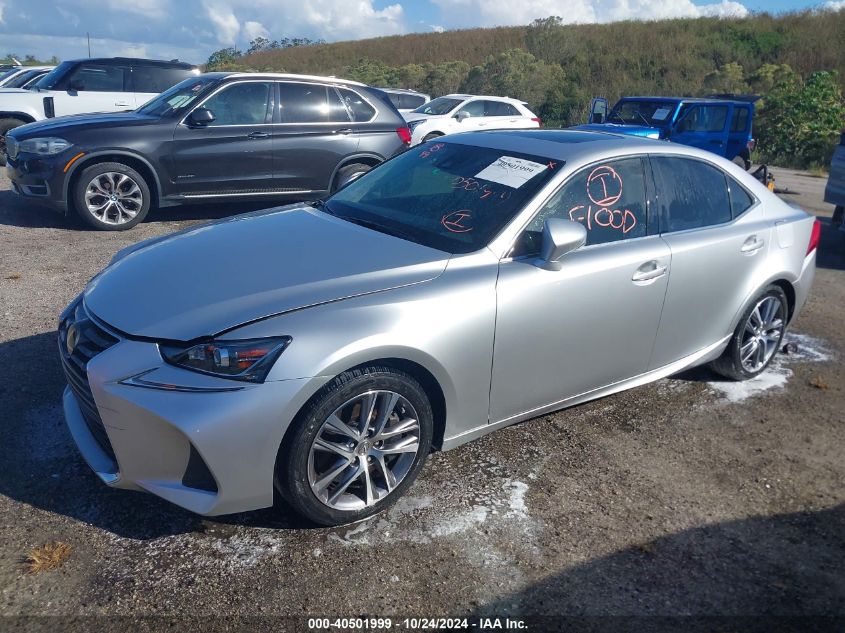 VIN JTHBA1D27K5090906 2019 Lexus IS, 300 no.2