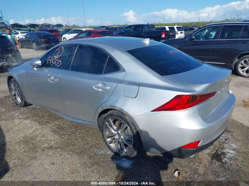 VIN JTHBA1D27K5090906 2019 Lexus IS, 300 no.3