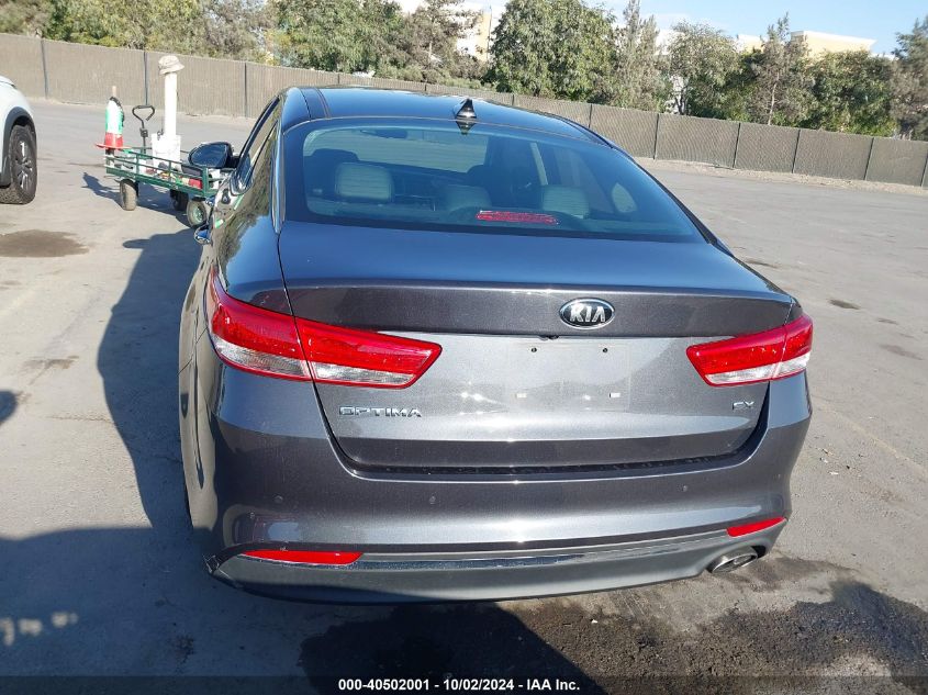 5XXGU4L30JG263394 2018 Kia Optima Ex