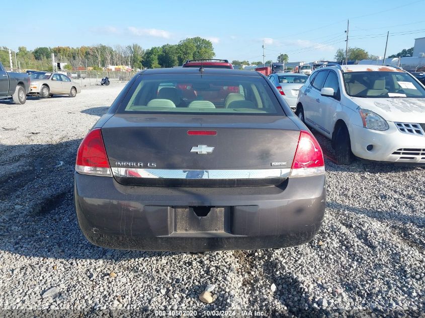 2G1WB58K289229555 2008 Chevrolet Impala Ls