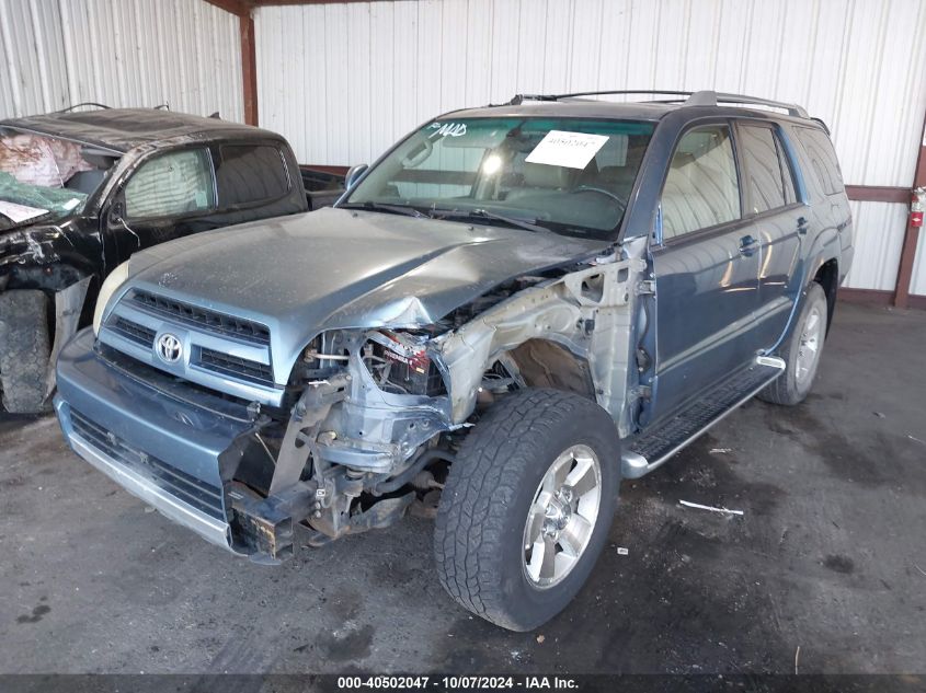 2004 Toyota 4Runner Limited V8 VIN: JTEBT17R840030181 Lot: 40502047