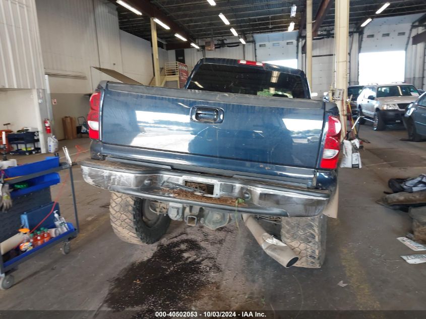 2006 Chevrolet Silverado 2500Hd Lt3 VIN: 1GCHK23D66F177200 Lot: 40502053