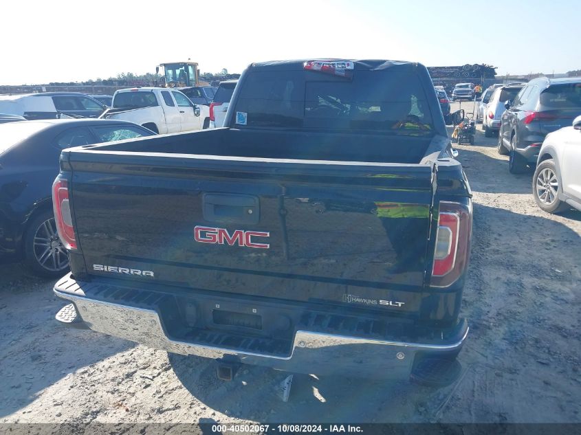 2018 GMC Sierra 1500 Slt VIN: 3GTU2NEJ6JG259339 Lot: 40502067