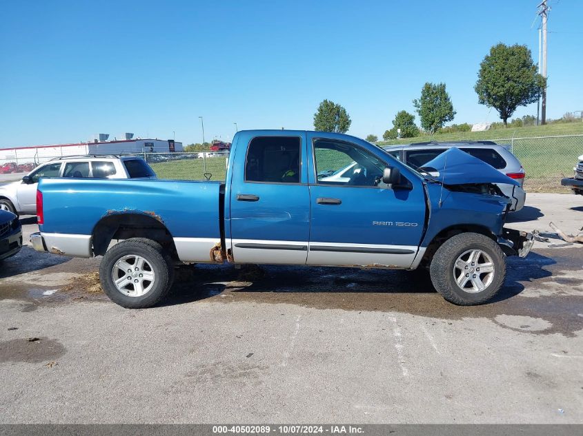 2006 Dodge Ram 1500 Slt/Trx4 Off Road/Sport VIN: 1D7HU18N36S526929 Lot: 40502089