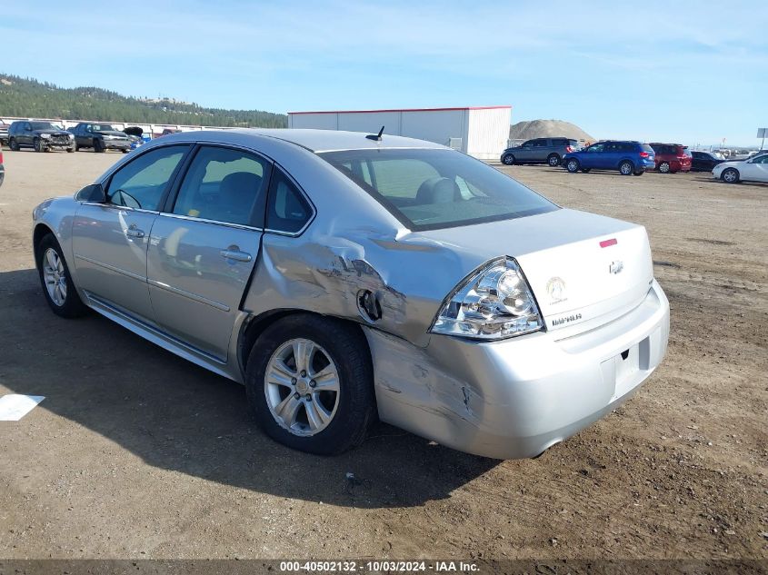 2014 Chevrolet Impala Limited Ls VIN: 2G1WA5E31E1138982 Lot: 40502132