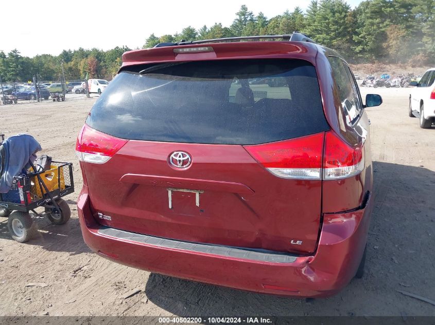 5TDKK3DC0BS081509 2011 Toyota Sienna Le V6