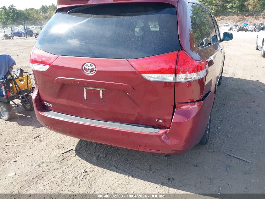 5TDKK3DC0BS081509 2011 Toyota Sienna Le V6