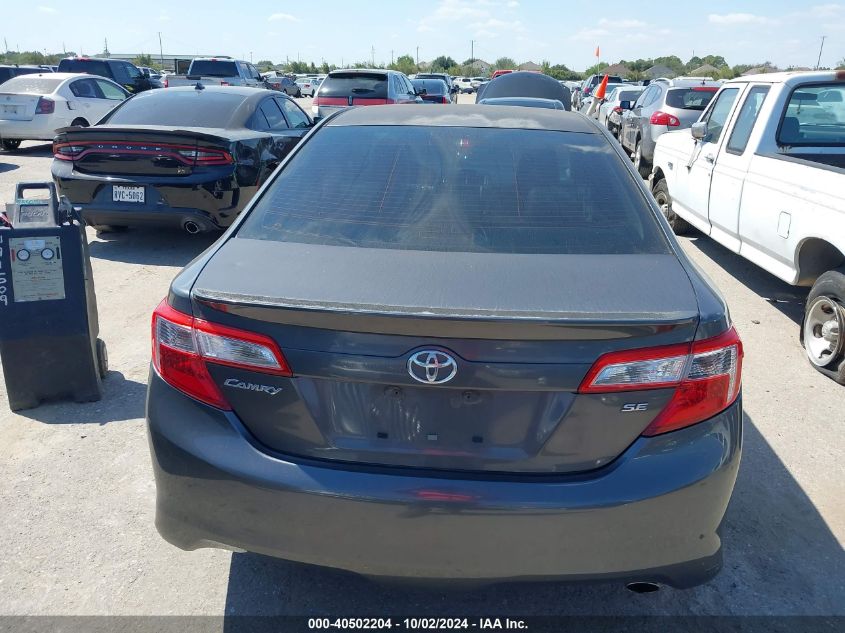 2012 Toyota Camry Se VIN: 4T1BF1FK9CU107336 Lot: 40502204