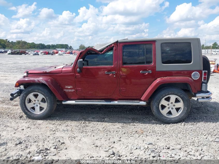 2008 Jeep Wrangler Unlimited Sahara VIN: 1J4GB59118L514882 Lot: 40502217