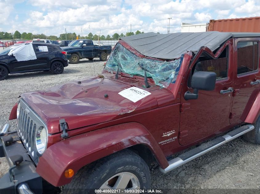 2008 Jeep Wrangler Unlimited Sahara VIN: 1J4GB59118L514882 Lot: 40502217