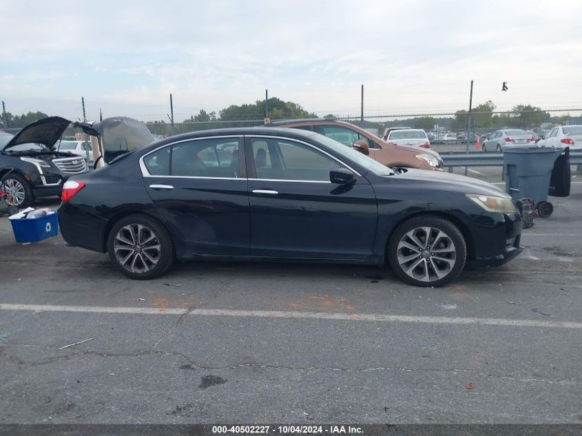 1HGCR2F50EA129294 2014 Honda Accord Sport