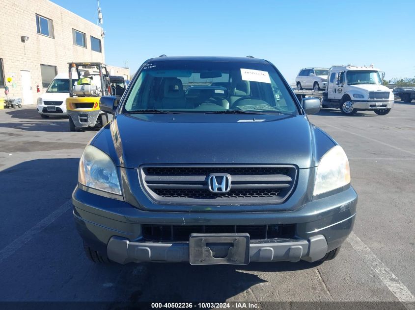 2HKYF18713H620548 2003 Honda Pilot Ex-L