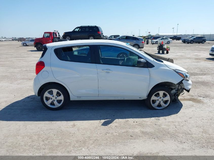 2021 Chevrolet Spark Fwd Ls Automatic VIN: KL8CB6SA6MC708833 Lot: 40502246