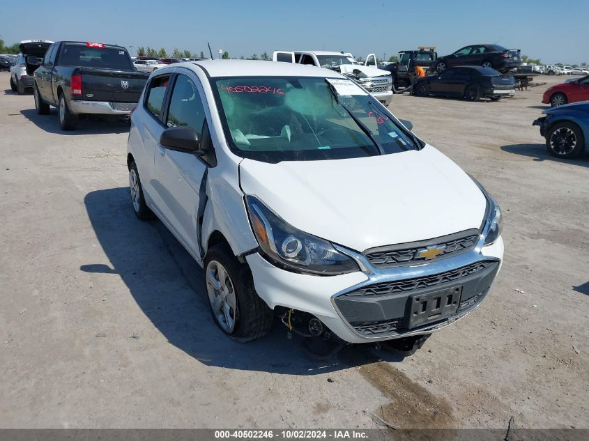 2021 Chevrolet Spark Fwd Ls Automatic VIN: KL8CB6SA6MC708833 Lot: 40502246