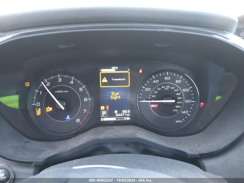 4S3GKAB60K3602303 2019 Subaru Impreza 2.0I