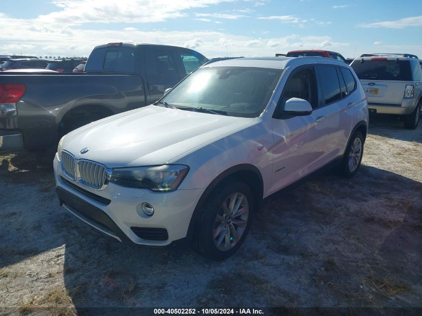 VIN 5UXWX9C59G0D66519 2016 BMW X3, Xdrive28I no.2