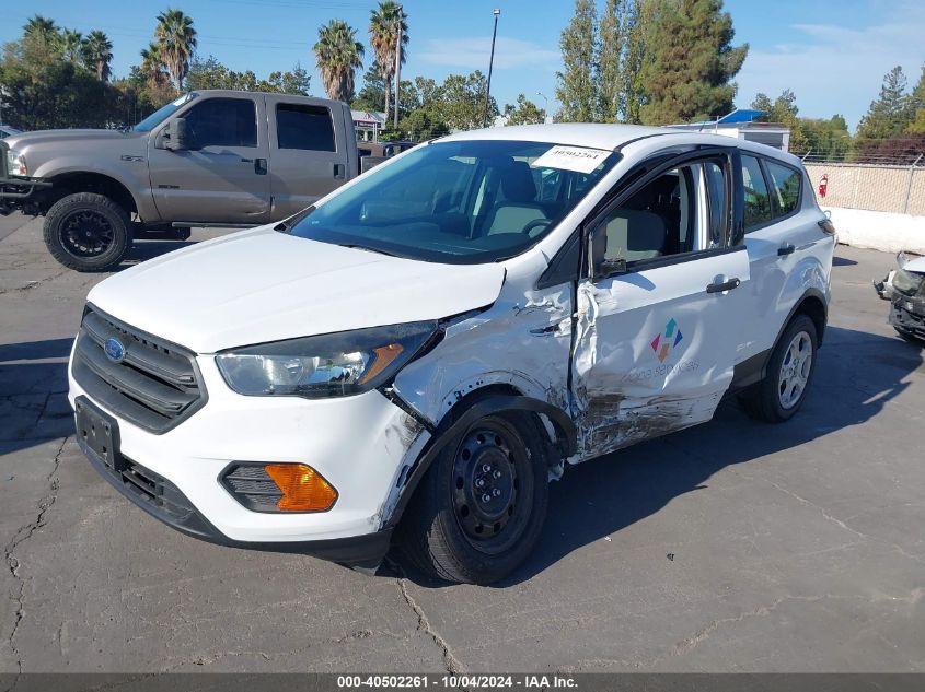 VIN 1FMCU0F76JUA57363 2018 Ford Escape, S no.2